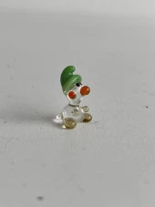 El Yapımı Mini Murano Cam Şirinler Biblo A151-04 thumbnail 2