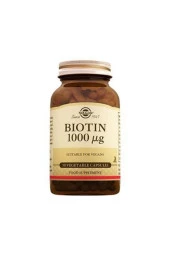 SOLGAR Biotin 1000 Mcg 50 Kapsül thumbnail 1