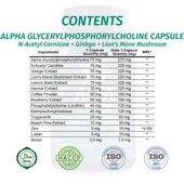 Alfa Gliserofosfokolin Kapsül (ALPHA GLYCERYLPHOSPHORYLCHOLİNE CAPSULE) thumbnail 2