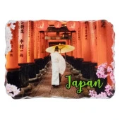 Japonya Temalı Kırık Magnet thumbnail 1
