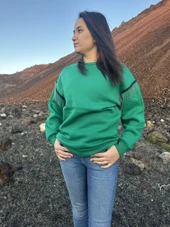 İçi Şardonlu Sweatshirt Kazak thumbnail 1