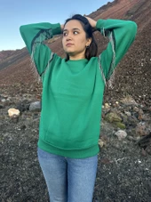 İçi Şardonlu Sweatshirt Kazak thumbnail 6
