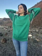 İçi Şardonlu Sweatshirt Kazak thumbnail 4