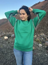 İçi Şardonlu Sweatshirt Kazak thumbnail 9