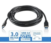 Dark DK-CB-USB3EXTL300 3Mt 3.0 USB3.0 Uzatma Kablosu A Tip thumbnail 2