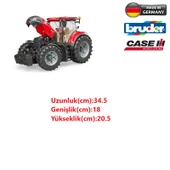 Bruder Case Ih Optum 300 Cvx Oyuncak Traktör thumbnail 2