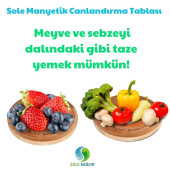 Manyetik Su Canlandırma Tablası (20 CM) thumbnail 5
