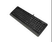 A4 TECH FK10 FN-MULTİMEDYA Q KLAVYE USB GRİ thumbnail 2