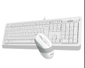A4 TECH F1010 Q USB BEYAZ TR MM KLAVYE+OPT MOUSE thumbnail 3
