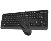 A4 TECH F1010 Q USB GRİ TR MM KLAVYE+OPTİK MOUSE thumbnail 2