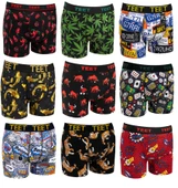 TEET Erkek Boxer Pamuklu Desenli Premium 9'lu Set thumbnail 5