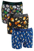 TEET Erkek Boxer Pamuklu Desenli Premium 9'lu Set thumbnail 10