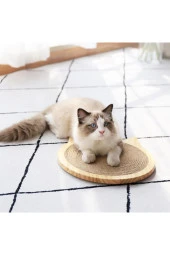 Vantuslu Ahşap Kedi Tırmalama Mobilyası thumbnail 2