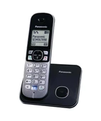 PANASONIC KX-TG 6811 DECT - SİYAH thumbnail 1