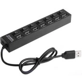 Zhltools Hispeed Usb 2.0 7 İn 1 Hub Siyah thumbnail 6