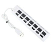 Zhltools Hispeed Usb 2.0 7 İn 1 Hub Beyaz thumbnail 1