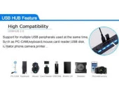 Zhltools Hispeed Usb 2.0 7 İn 1 Hub Beyaz thumbnail 3