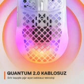 Steelseries Aerox 3 Wireless Ghost Edition - Super Light Gaming Mouse thumbnail 6