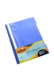 UMUR UMİX A4 TELLİ DOSYA 50 Lİ MAVİ thumbnail 3
