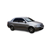 Fiat Albea Krom Cam Çıtası 4 Parça P.çelik 2002-2012 thumbnail 1