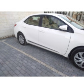 Toyota Corolla 2014-2018 Yan Kapı Çıtası Krom Paslanmaz Çelik 4 Adet thumbnail 3