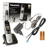 Panasonic KX-TG6811 Dect Telsiz Telefon Siyah thumbnail 4