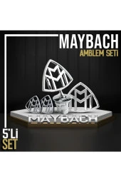 63222  Maybach Dönüşüm Facelift Amblem Logo Seti thumbnail 1