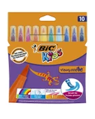 Bic Kids Keçeli Boya Kalemi 10 Renk thumbnail 1