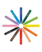 Bic Silinebilir Üçgen 12 li Kutu Pastel Boya thumbnail 2