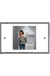 Gullıver Bebek Karyolası, Beyaz, 60x120 Cm thumbnail 4