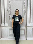 Kaktüs Tshirt - SİYAH thumbnail 3