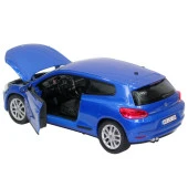 Welly Volkswagen Scirocco Mavi 1/24 Model Araba thumbnail 2