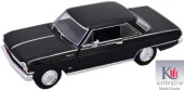 Newray 1964 Chevrolet Nova SS 1/25 Siyah Model Araba thumbnail 1