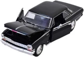 Newray 1964 Chevrolet Nova SS 1/25 Siyah Model Araba thumbnail 3