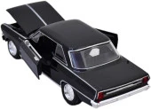 Newray 1964 Chevrolet Nova SS 1/25 Siyah Model Araba thumbnail 5