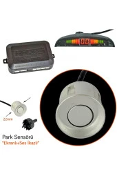 Park Sensörü Led Ekranlı Ses İkazlı Silver thumbnail 3