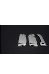 Vw Transporter T4 Krom Kapı Kolu 98-2003 Paslanmaz Çelik 7 Parça thumbnail 2