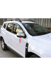 Dacia Duster Ayna Kapağı Krom 2 Parça 2018 + thumbnail 2