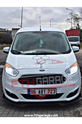 Ford Courier Ön Lip - Esnek 3 Parça Kanatlı Ön Lip thumbnail 2