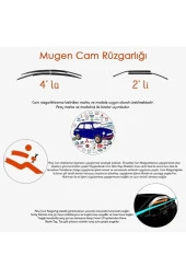 Ford Focus 2 2004 2010 4 Lü Cam Rüzgarlığı thumbnail 2