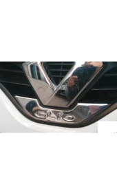 Renault Clio 4 Krom Amblem Çerçevesi 2012-2016 Hb thumbnail 2