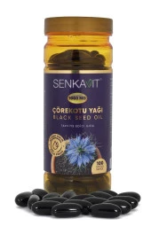 senkavit Bitkisel Çörekotu Yağı Softjel 1000 Mg 100 Kapsül thumbnail 3