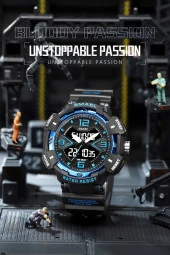 DİJİTAL VE ANALOG ERKEK KOL SAATİ925061 thumbnail 5