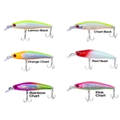 Ryuji Bubble Bait 8cm 12gr Sinking Maket Balık  Lemon Back thumbnail 2