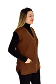 Kadın Cepli Triko Yelek BGL-ST03345 thumbnail 10