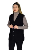 Kadın Cepli Triko Yelek BGL-ST03344 thumbnail 6