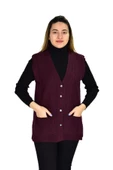 Kadın Cepli Triko Yelek BGL-ST03344 thumbnail 5