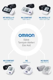 OMRON M2 Basıc Hem-7121J-E Üst Koldan Ölçer Dijital Tansiyon Aleti thumbnail 4
