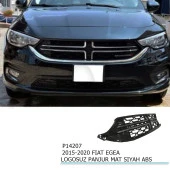 Fiat Egea Logosuz Panjur Mat Siyah ABS 2015-2020 thumbnail 1
