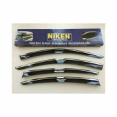 Niken Ford Focus 2005-2012 Model Kromlu Cam Rüzgarlığı 4Lü thumbnail 2